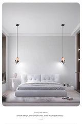 Nordic Hanglamp Metaal Zwart Wit Blauw E26 Modern Slaapkamer Woonkamer