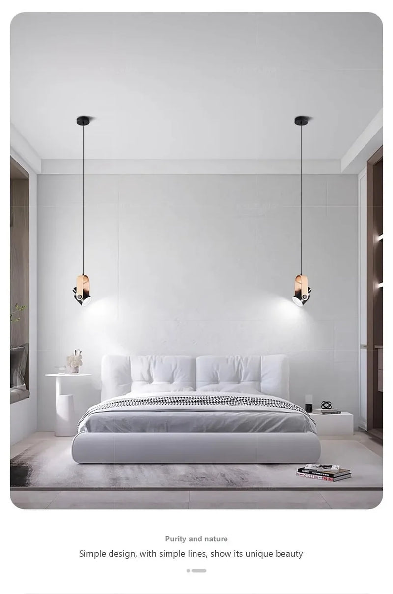 Nordic Hanglamp Metaal Zwart Wit Blauw E26 Modern Slaapkamer Woonkamer