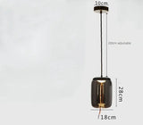 Moderne LED glazen hanglamp – kroonluchter voor woonkamer & keuken