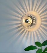 Nordic Wandlamp Glas LED Bauhaus Design – Goud/Zilver