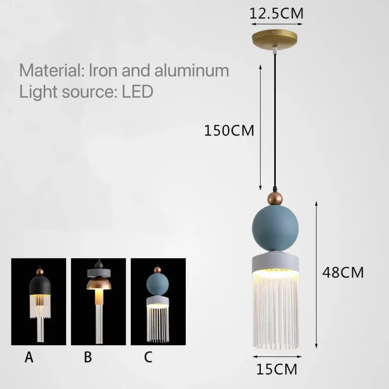 Italiaanse Design Hanglamp Masiero Nappe – Moderne LED Pendellamp
