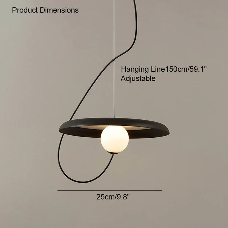 Moderne Magnetische Hanglamp G9 Wit Voor Eetkamer, Keuken & Slaapkamer