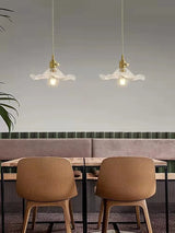 Moderne LED Hanglamp – Gekleurd Glas & Koper E27 Plafondlamp