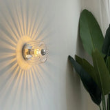 Nordic Wandlamp Glas LED Bauhaus Design – Goud/Zilver