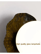Gouden Plafondlamp – Lotusblad Design LED G9 Ø25/35cm