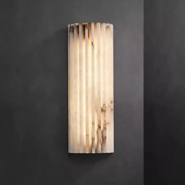 Marmeren Wandlamp – Luxe LED Art Deco Slaapkamer & Badkamer
