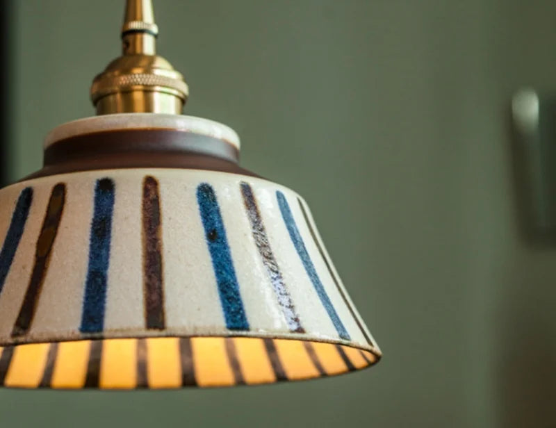 LED Hanglamp Bloem Keramiek – Vintage Voor Woonkamer & Restaurant