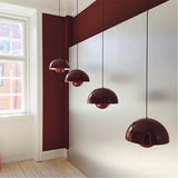 Deense Design Hanglamp – Halfronde Bloemknop LED Pendelarmatuur