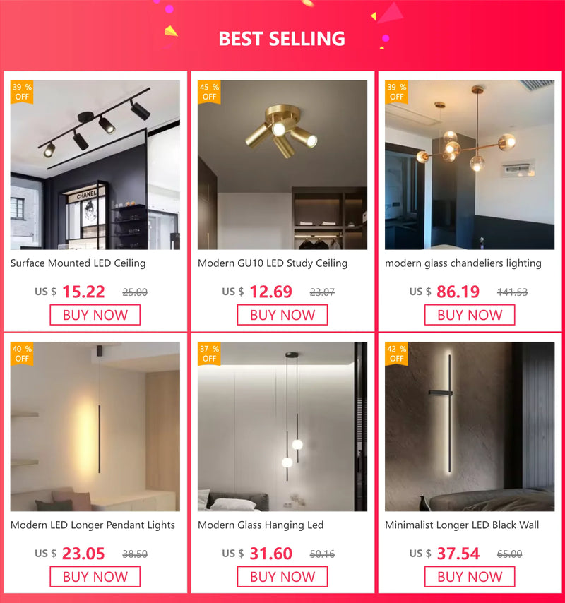 Moderne LED Hanglamp Aluminium Zwart Goud 2-Lichts Voor Woonkamer