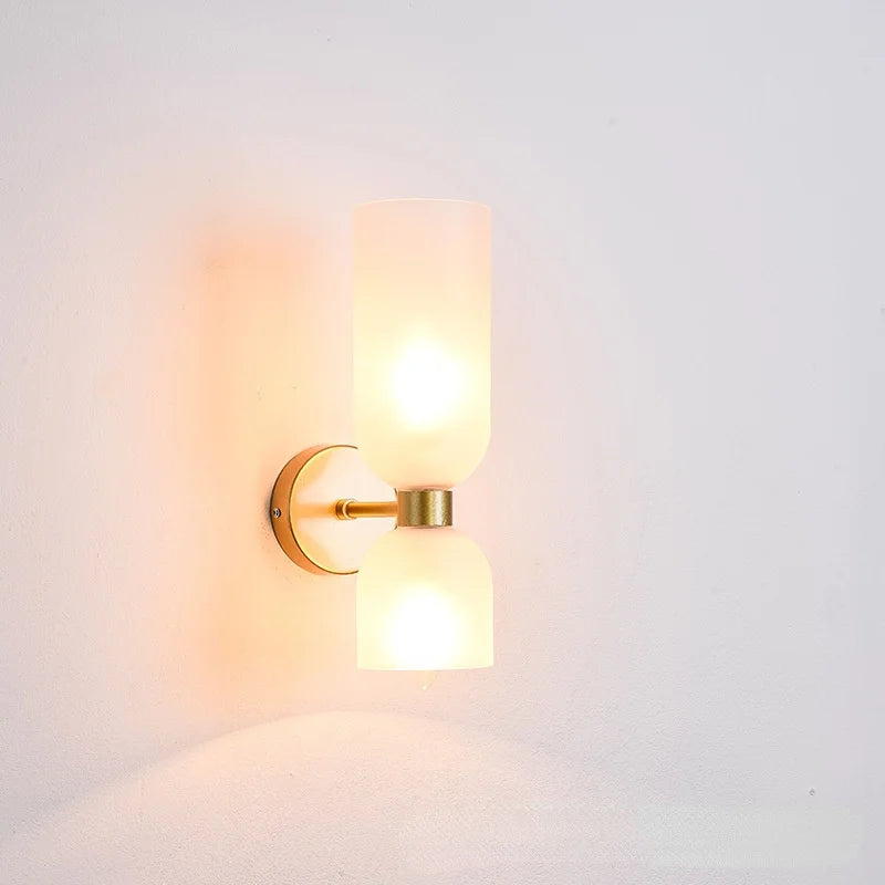 Nordic Wandlamp Glas – Moderne Slaapkamer & Woonkamer Wandverlichting