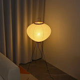 Noguchi Akari Rijstpapier Vloerlamp – Japanse Wabi Sabi Staande Lamp