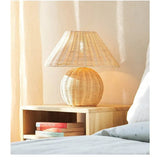Handgemaakte Rotan Vloerlamp Wabi Sabi Japans Nordic Stijl – E27