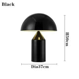 Luxe Moderne Paddestoel LED Tafellamp Nordic E14 Voor Slaapkamer & Studie