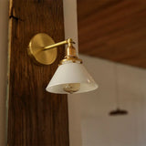 Japanse LED Wandlamp Aluminium & Glas – Retro Nordic Wit