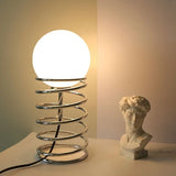 Bauhaus Tafellamp – Vintage Nordic Design Glazen Bedlamp LED