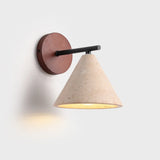 Travertin Wandlamp met E27 Fitting – Natuursteen & Hout Beige