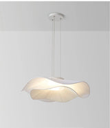 Moderne Stoffen LED Hanglamp – Dimbare Nordic Plafondlamp E27 Wit