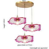 Vintage Bloem Hanglamp Glas E27 Voor Woonkamer, Slaapkamer & Bedside