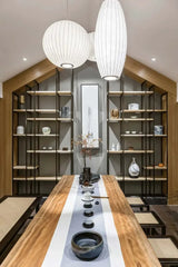 LED Hanglamp Zijde Wit Voor Woonkamer & Hotel