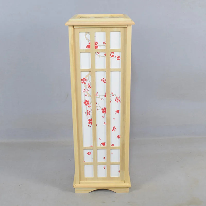 Japanse Houten Vloerlamp – LED Staande Lamp E27 3 Maten