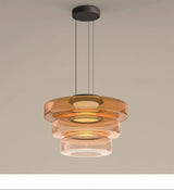 Luxe LED glazen hanglamp – verstelbare moderne kroonluchter