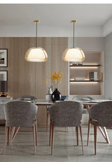 Hanglamp Glas Ø25/40cm Nordic Modern Voor Woon- & Eetkamer
