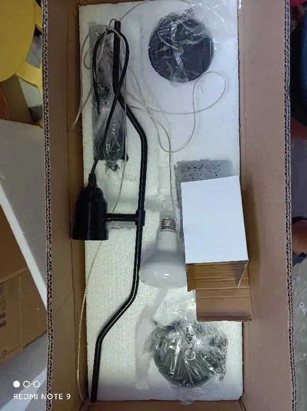 Italiaanse Hanglamp LED Metaal – Verstelbare Hoogte Bedlamp E27