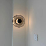 Nordic AuraGlass – Moderne Glazen LED Wandlamp