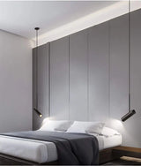 Moderne LED Hanglamp Aluminium Zwart Goud 2-Lichts Voor Woonkamer