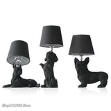 Denemarken Puppy Tafellamp E27 LED Voor Kinderkamer & Slaapkamer