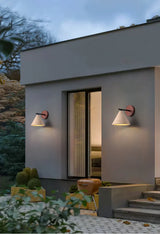 Travertin Wandlamp met E27 Fitting – Natuursteen & Hout Beige