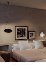 Moderne Magnetische Hanglamp G9 Wit Voor Eetkamer, Keuken & Slaapkamer