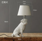 Denemarken Puppy Tafellamp E27 LED Voor Kinderkamer & Slaapkamer