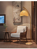 Wabi-Sabi LED Vloerlamp – Scandinavisch Minimalisme & Japans Design voor een Rustgevende Sfeer