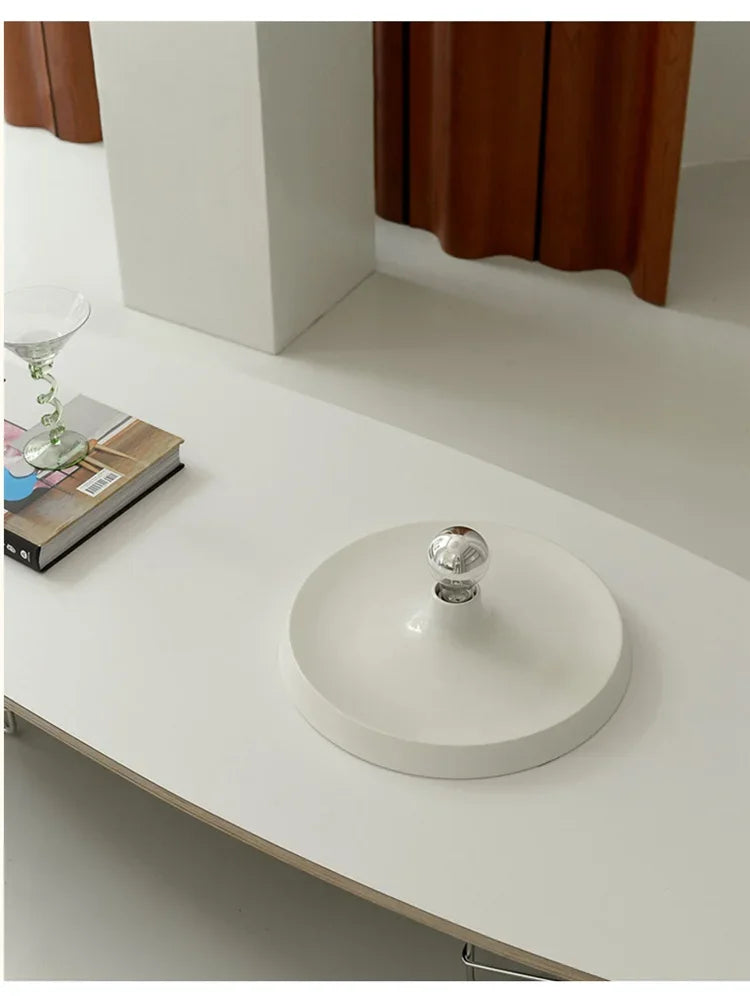 Nordic Ripple Disc Wandlamp – Bauhaus UFO Schotel Vintage Design LED