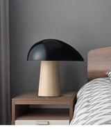 Nordic Tafellamp Klein – Glas & IJzer – LED Bedlampje Touch Switch