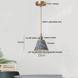 TerraLume LED Hanglamp – Moderne Terrazzo & Koper Designlamp