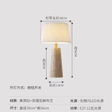 Moderne Gele Marmeren Tafellamp – Wabi Sabi Design voor Woonkamer