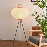 Noguchi Akari Rijstpapier Vloerlamp – Japanse Wabi Sabi Staande Lamp
