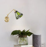 Nordic LED Wandlamp Glas – Verstelbaar, Trekschakelaar, Sfeerverlichting