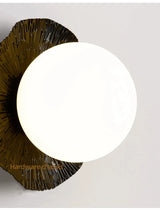 Gouden Plafondlamp – Lotusblad Design LED G9 Ø25/35cm