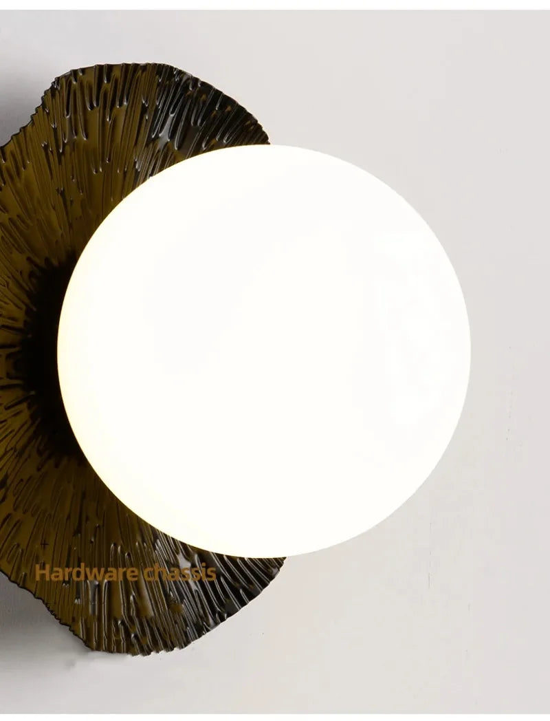 Gouden Plafondlamp – Lotusblad Design LED G9 Ø25/35cm