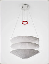 Scandinavische Papieren Hanglamp E27 5-Lichts Voor Woonkamer & Keuken