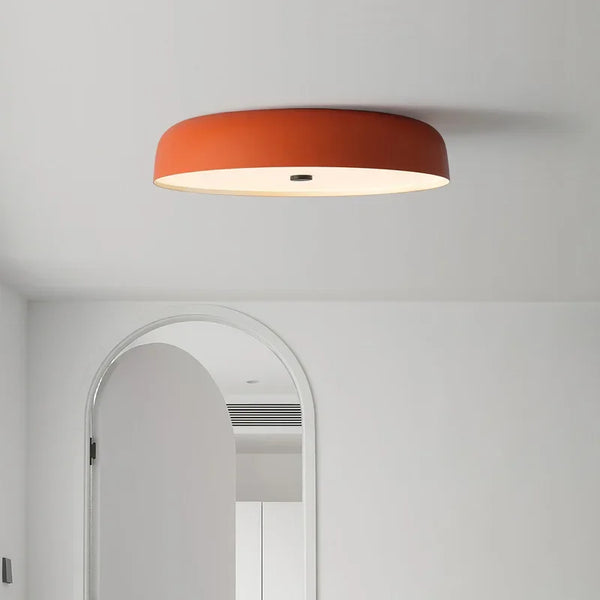 Moderne Bowl Plafondlamp – LED Opbouwlamp Wit 38/48/58cm
