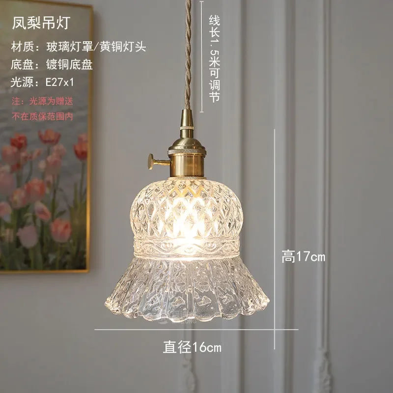 Moderne Glas Hanglamp Voor Slaapkamer, Keuken & Eetkamer Nordic