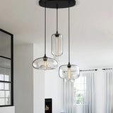 Caren Nordic Hanglamp – Handgemaakt Glas LED Filament Pendant Light