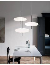 Nordic LED Hanglamp – Vliegende Schotel Design – Zwart/Wit – E27