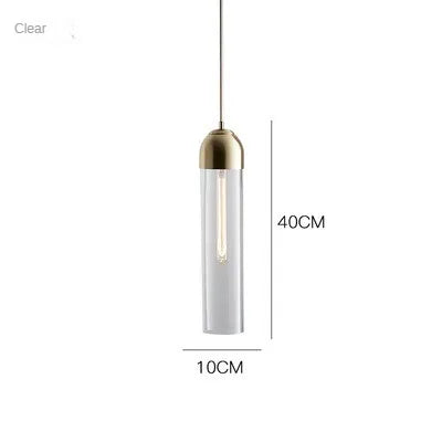 Luminara Nordic Glass Pendant Light