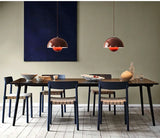 Deense Design Hanglamp – Halfronde Bloemknop LED Pendelarmatuur