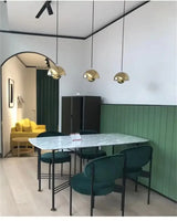 Moderne Nordic Bloemknop Hanglamp – Metaal, LED, E27, Meerdere Kleuren